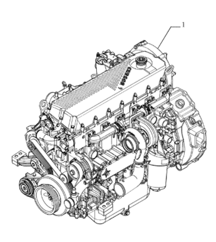 Download PDF For New Holland F2CE9684H E003-Engine-504186096-87341932-Parts Catalog Manual (3/11-12/13)