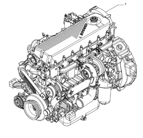 Download PDF For New Holland F2CE9684P E024-Engine-5801464757-84405027-Parts Catalog Manual (3/11-12/14)