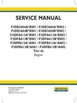 New Holland F3DE3684A E001, F3DE3684A E002, F3DE3684B E001, F3DE3684B E002 Engine Service Repair Manual 84490627 - Manual labs