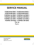 New Holland F3DE3684A E001, F3DE3684A E002, F3DE3684B E001, F3DE3684B E002 Engine Service Repair Manual84474511 - Manual labs