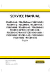 New Holland F5AE5484A, F5CE9484E ENGINES Service Repair Manual 84465374 - Manual labs