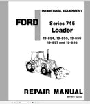 New Holland Ford Loader Series 745 Service Repair Manual 40074510 - Manual labs