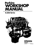New Holland Ford Perkins Eng Die 4.236 4 Cyl Ser Tractor Engine Service Repair Manual 40542202 - Manual labs