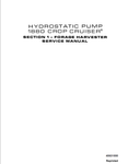 New Holland Hydrostatic Pump 1880 Crop Cruiser Service Repair Manual 40631000 - Manual labs