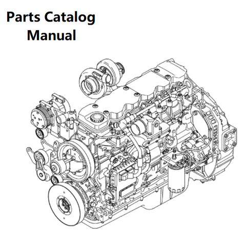 Download Parts Catalog Manual - New Holland J100 Engine F4HE9687L 504325147-87744025 - PDF File