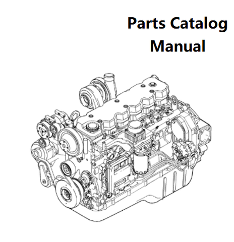 Download Parts Catalog Manual - New Holland J100 Engine F4HE9687S 504120792-87052262 - PDF File