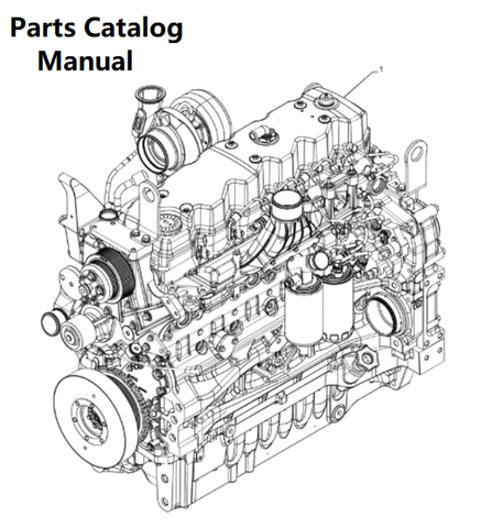 Download Parts Catalog Manual - New Holland J103 Engine F4DE9684S PN/504385920 - PDF File 