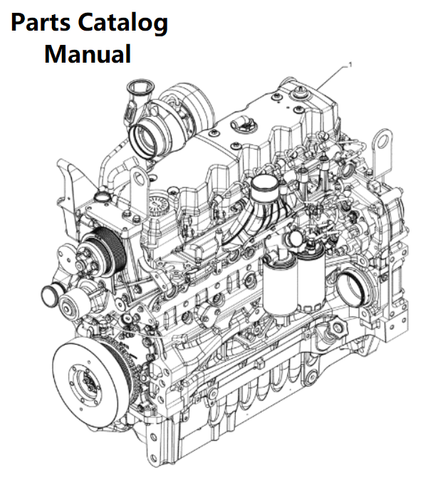 Download Parts Catalog Manual - New Holland J104 Engine F4DE9684B PN/504385922 - PDF File 