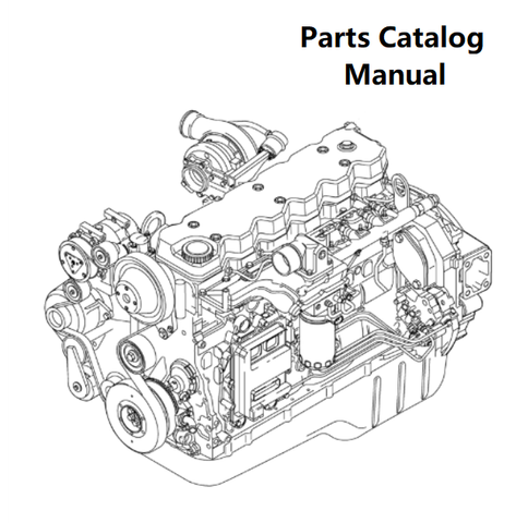 Download Parts Catalog Manual - New Holland J106 Engine F4HE9687G PN/5802487646-190KW - PDF File 