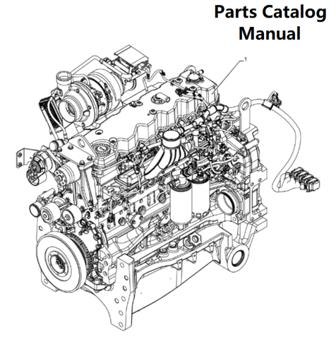 Download Parts Catalog Manual - New Holland J107 Engine F4DE9684J PN/5802387189 - PDF File 