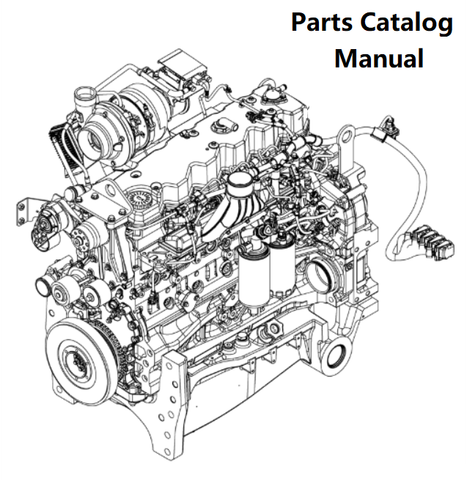 Parts Catalog Manual - New Holland J108 Engine F4DE9684J PN/5802387740 - PDF File Download