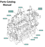 Download Parts Catalog Manual - New Holland J113 Engine F4DE9684L 5801951847-47741214 - PDF File 