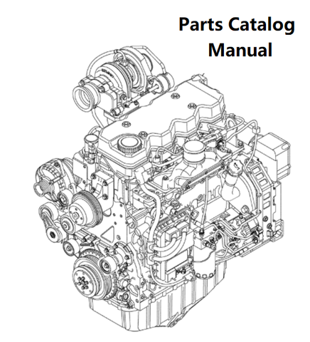 Download Parts Catalog Manual - New Holland J113 Engine F4HE0484G PN/5802277563-72KW - PDF File 