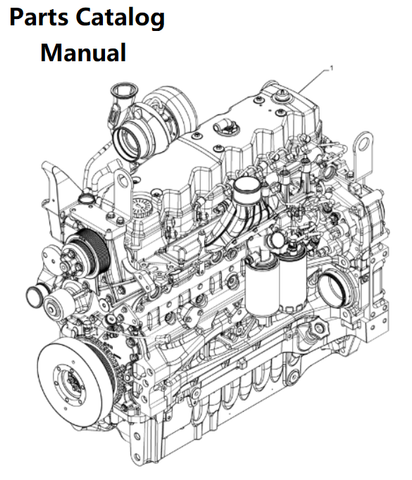 Download Parts Catalog Manual - New Holland J117 Engine F4DE9684B PN/5801878261 - PDF File 
