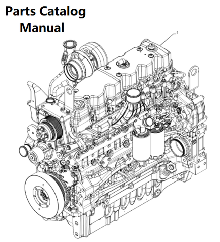 Download Parts Catalog Manual - New Holland J119 Engine F4DE9684B PN/5801878266 - PDF File 