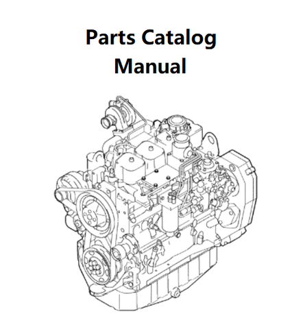 Download Parts Catalog Manual - New Holland J600 Engine F4GE9484A 504120790-87052264 - PDF File 