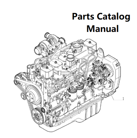 Download Parts Catalog Manual - New Holland J600 Engine F4GE9684R 504115847-84459738 - PDF File