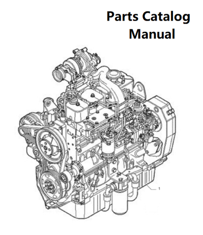 Download Parts Catalog Manual - New Holland J601 Engine F4CE9484D 5801958581-47763593 - PDF File 