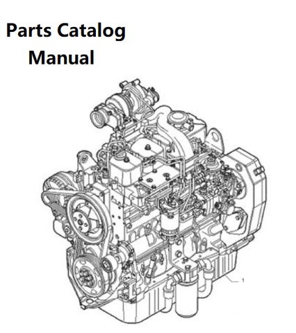 Download Parts Catalog Manual - New Holland J601 Engine F4CE9484E 5801471925-47763596 - PDF File 