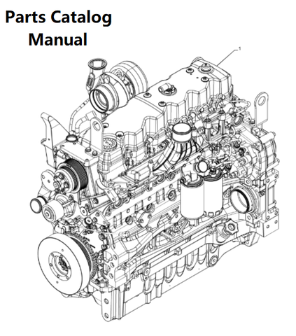 Download Parts Catalog Manual - New Holland J601 Engine F4CE9684J PN/504127886 - PDF File 