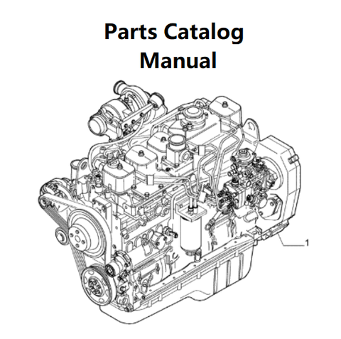 Download Parts Catalog Manual - New Holland J601 Engine F4GE9684B 504124794-920019901 - PDF File 