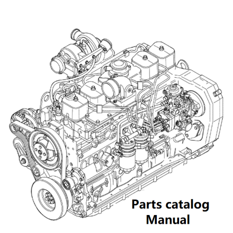 Download Parts Catalog Manual - New Holland J601 Engine F4GE9684G 504375341-84250441 - PDF File