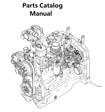 Download Parts Catalog Manual - New Holland J602 Engine F4CE9484L 5801454656-84403676 - PDF File
