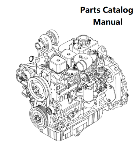 Download Parts Catalog Manual - New Holland J602 Engine F4GE9484C 504242281-84473213 - PDF File