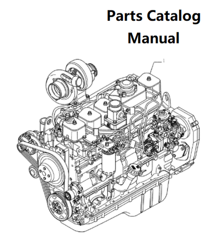 Download Parts Catalog Manual - New Holland J602 Engine F4GE9684C 5801385852-84369829 - PDF File 