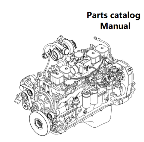 Download Parts Catalog Manual - New Holland J602 Engine F4GE9684F 504375333-84250815 - PDF File