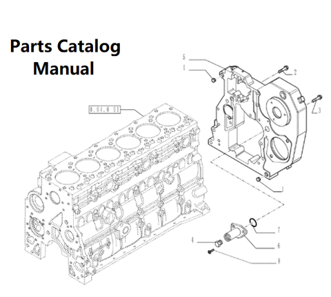 Download Parts Catalog Manual - New Holland J602 Engine F4GE9684R 504360958-84159125 - PDF File