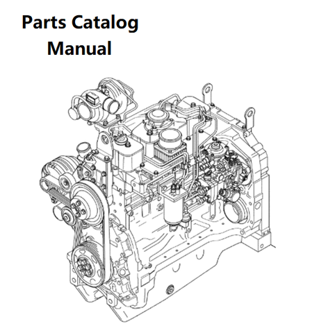 Download Parts Catalog Manual - New Holland J603 Engine F4CE9484L 504120792-87052262 - PDF File 