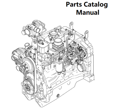 Download Parts Catalog Manual - New Holland J603 Engine F4CE9484L 5801477620-84465253 - PDF File 