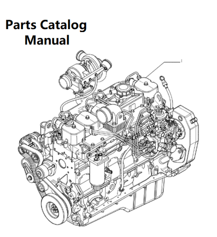 Download Parts Catalog Manual - New Holland J605 Engine F4GE9684R 5801404376-84370655 - PDF File  