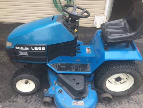 Download PDF For New Holland Ls55 18HP Hydrostatic Yard Tractor W/Cruise (T7E0001,T8E0001) Parts Catalog Manual Part Number - 715695001 