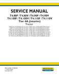 New Holland T4.100F, T4.100V, T4.110F, T4.110V, T4.80F, T4.80V, T4.90F, T4.90V Tractor Service Repair Manual 51430128 - Manual labs