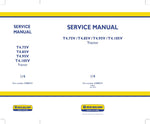 New Holland T4.105V, T4.75V, T4.85V, T4.95V Tractor Service Repair Manual 47888374 - Manual labs