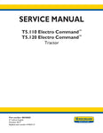 New Holland T5.110 Electro Command™, T5.120 Electro Command™ Tractor Service Repair Manual 48038068 - Manual labs