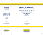 New Holland T9.435, T9.480, T9.530, T9.565, T9.600, T9.645, T9.700 Tractor Service Repair Manual 47680535 - Manual labs