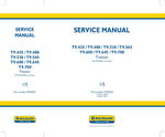 New Holland T9.435, T9.480, T9.530, T9.565, T9.600, T9.645, T9.700 Tractor Service Repair Manual 47924553 - Manual labs