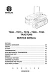 New Holland TD55D, TD65D, TD75D, TD85D, TD95D Tractor Service Repair Manual 6035441100 - Manual labs