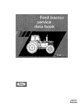 New Holland TW15, TW25 Ford Se4136 Series Tw Tractor Data Service Repair Manual 41881013 - Manual labs