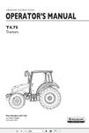 New Holland Tractor T4.75 Operator’s Manual 84571289 - Manual labs