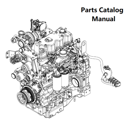 Download Parts Catalog Manual - New Holland V001 Engine F4DGE413P PN/5802728279-103KW - PDF File 