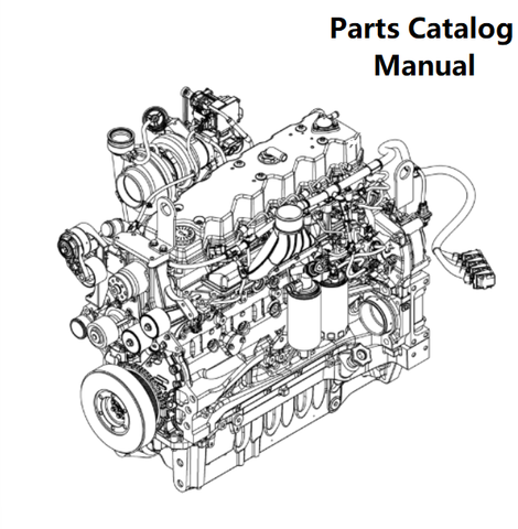 Download Parts Catalog Manual - New Holland V001 Engine F4DGE6137 PN/5802558880-147KW - PDF File 
