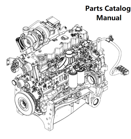 Download Parts Catalog Manual - New Holland V001 Engine F4DGE613C PN/5802321542-191KW - PDF File 