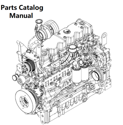 Download Parts Catalog Manual - New Holland V001 Engine F4DGE613D PN/5802404530-159KW - PDF File 