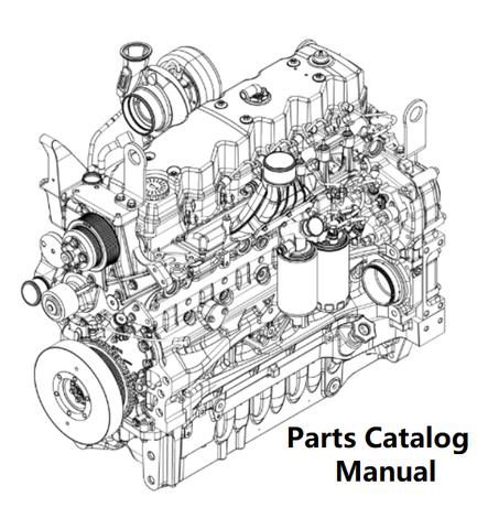 Download Parts Catalog Manual - New Holland V001 Engine F4DGE613T PN/5802487083-144KW - PDF File 