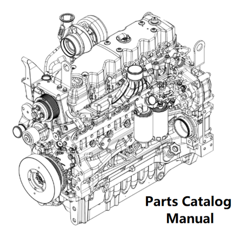 Download Parts Catalog Manual - New Holland V001 Engine F4DGE613V PN/5802487084-129KW - PDF File 
