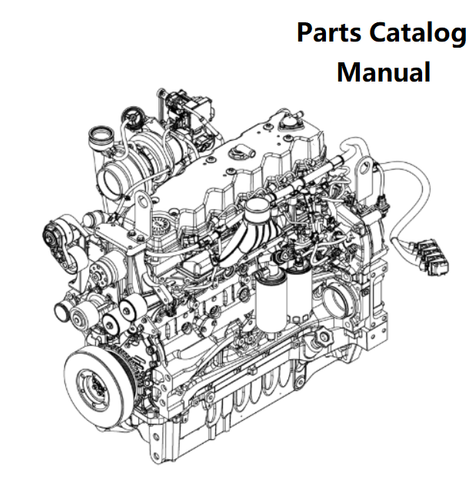Download Parts Catalog Manual - New Holland V001 Engine F4DGE614A PN/5802708090-110KW - PDF File 